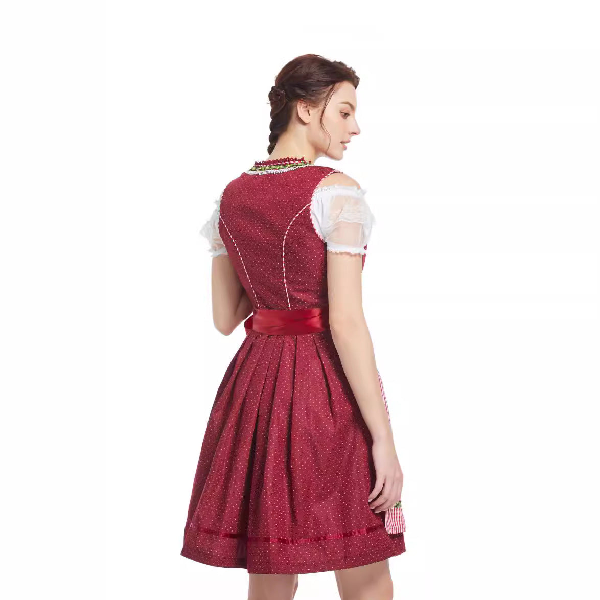 Small White Jersey Shirt Traditional Party Dresses