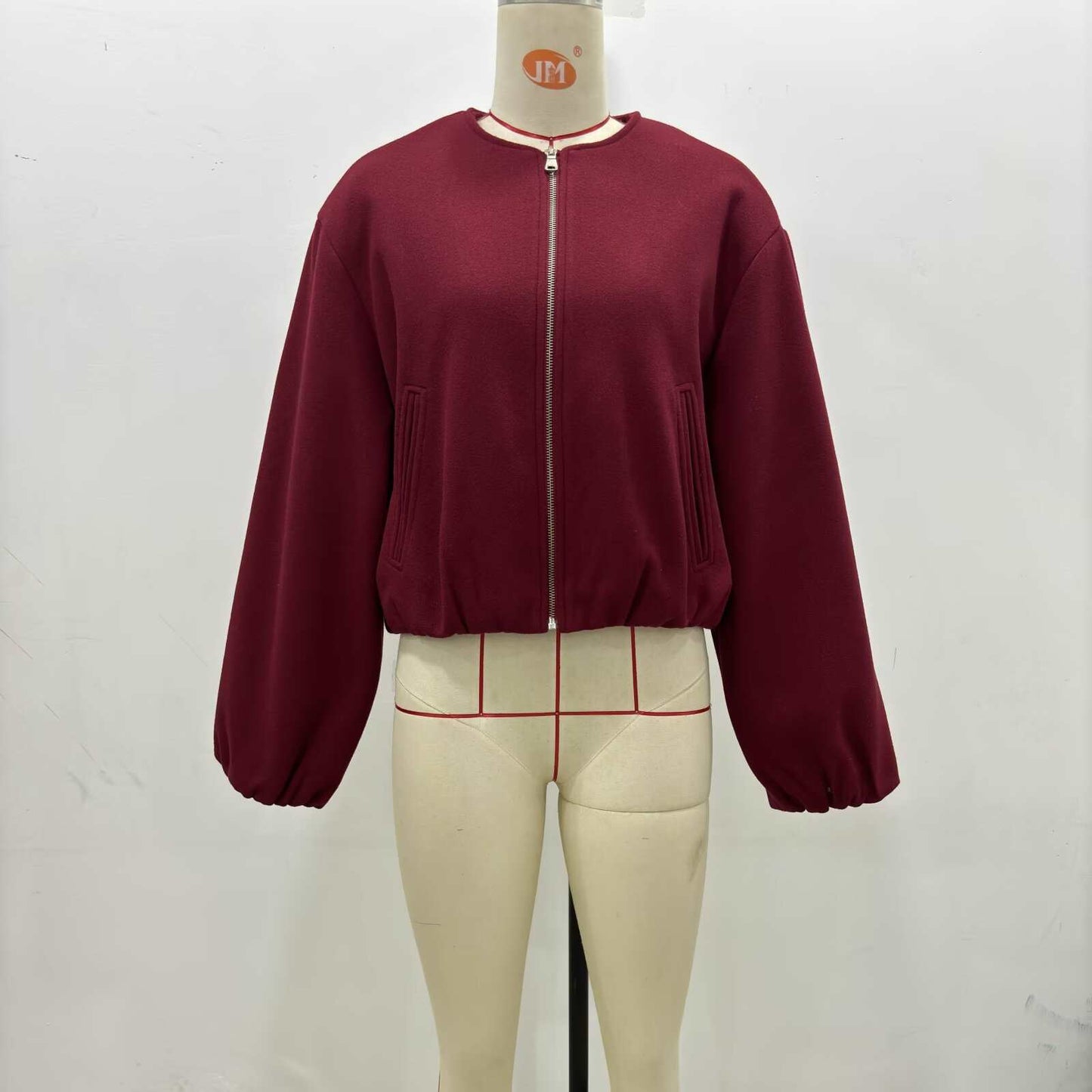 Women's Cool Soft Bomber Round Neck Jackets