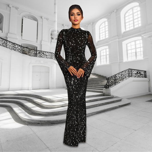 Women's Wear Slim Fit Sexy Long Sleeve Dresses