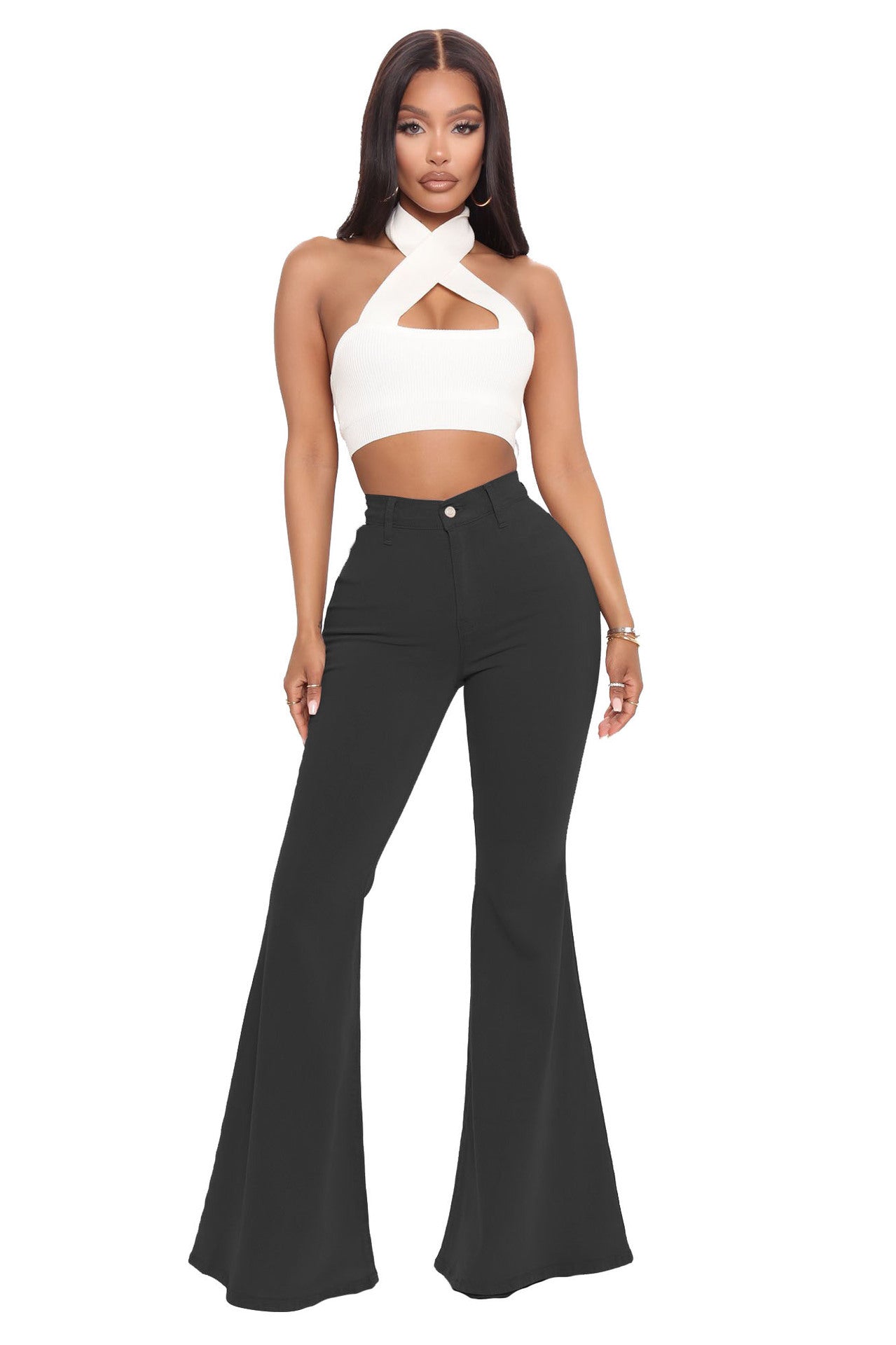 Fashion High Waist Slim Stretch Denim Jeans