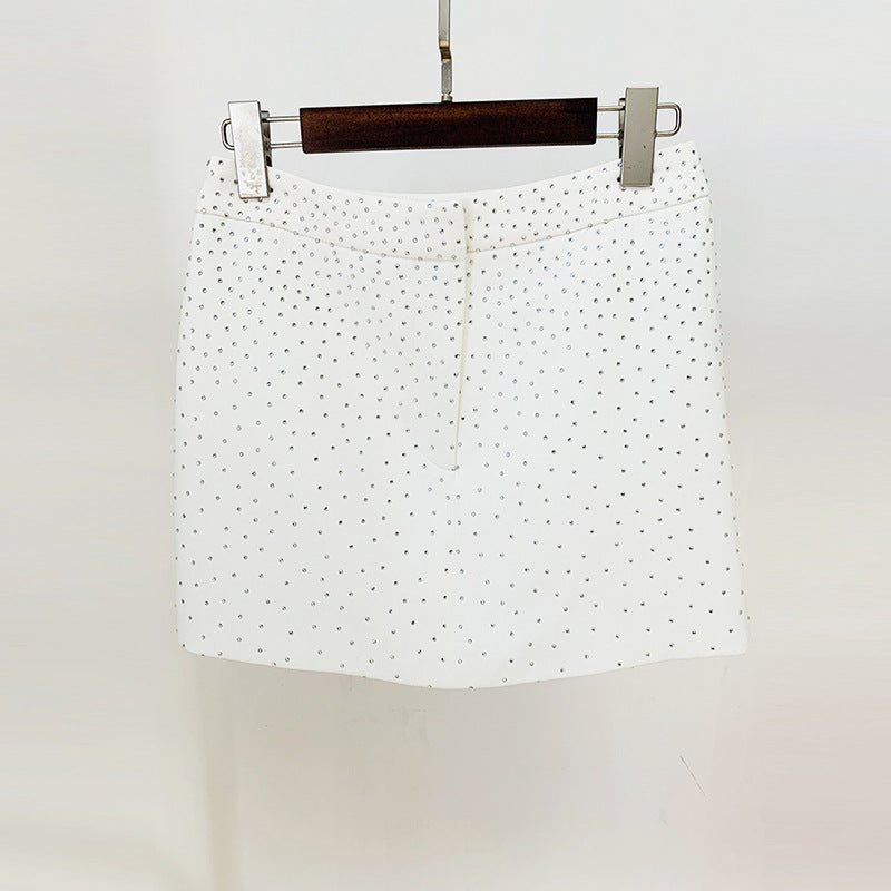 Fashion Rhinestone Slim Fit One Button Suits