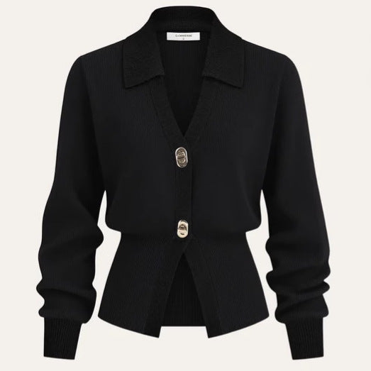 Women's Slim Fit Slimming Fashionable Long Sleeve Knitwear