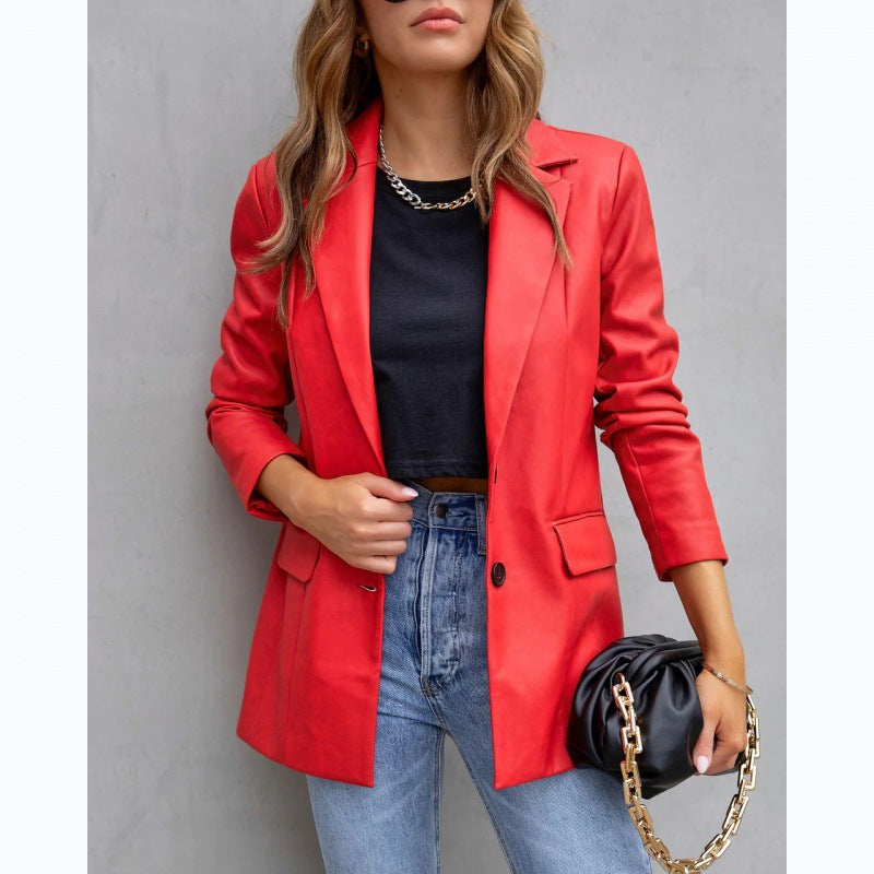 Style Solid Color Casual Fashion Three Jackets