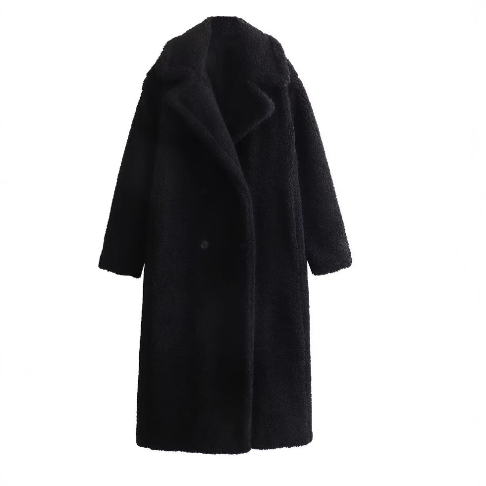 Women's Classy Fashion Street Fleece Warm Coats