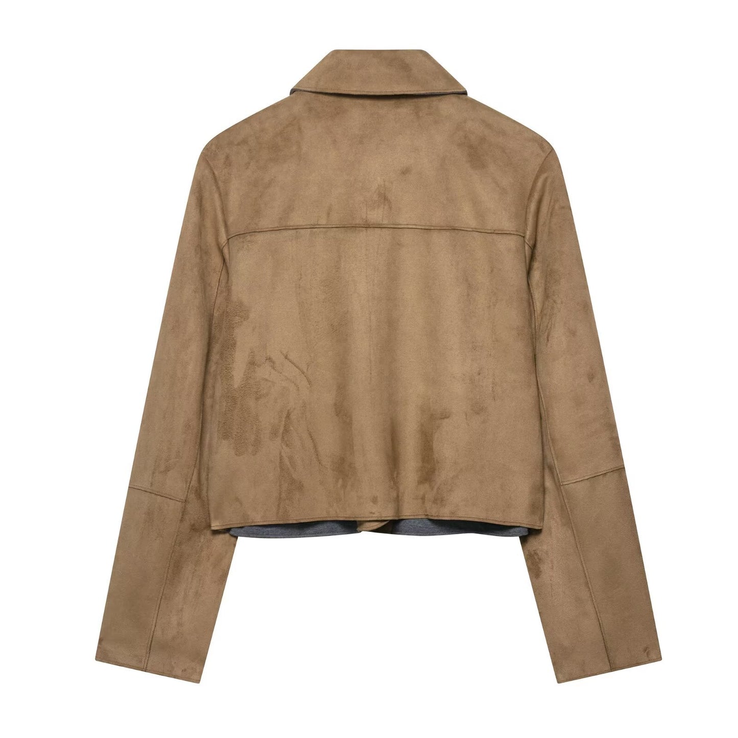 Women's Trendy Classy Street Fashion Suede Jackets