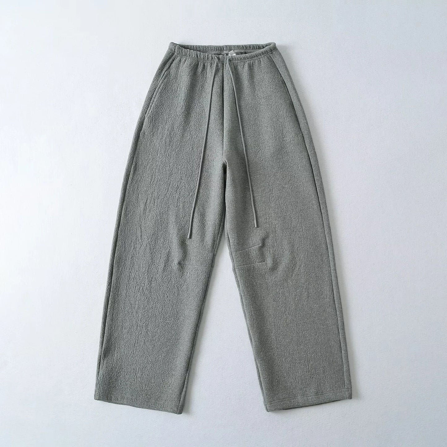 Women's Air Touch Loose Low Waist Drawstring Wide Leg Pants