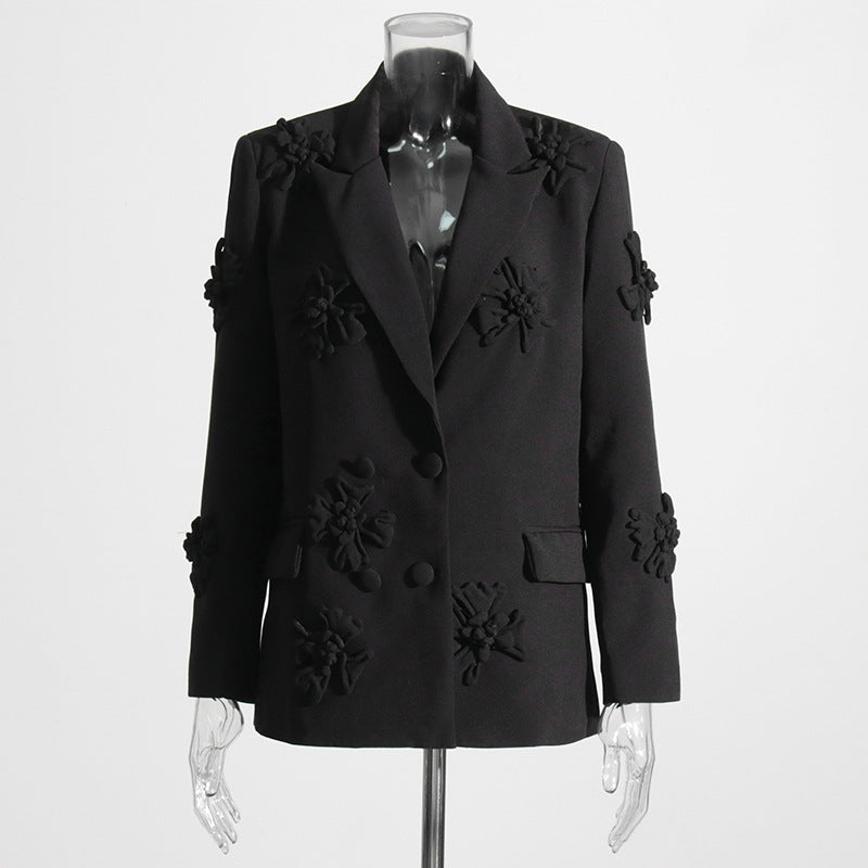 Women's Sense Niche Style Small Elegant Lapel Blazers