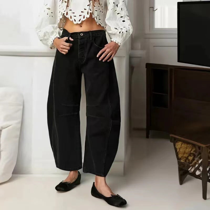High Waist Slimming Stretchy Harem Hot Style Jeans