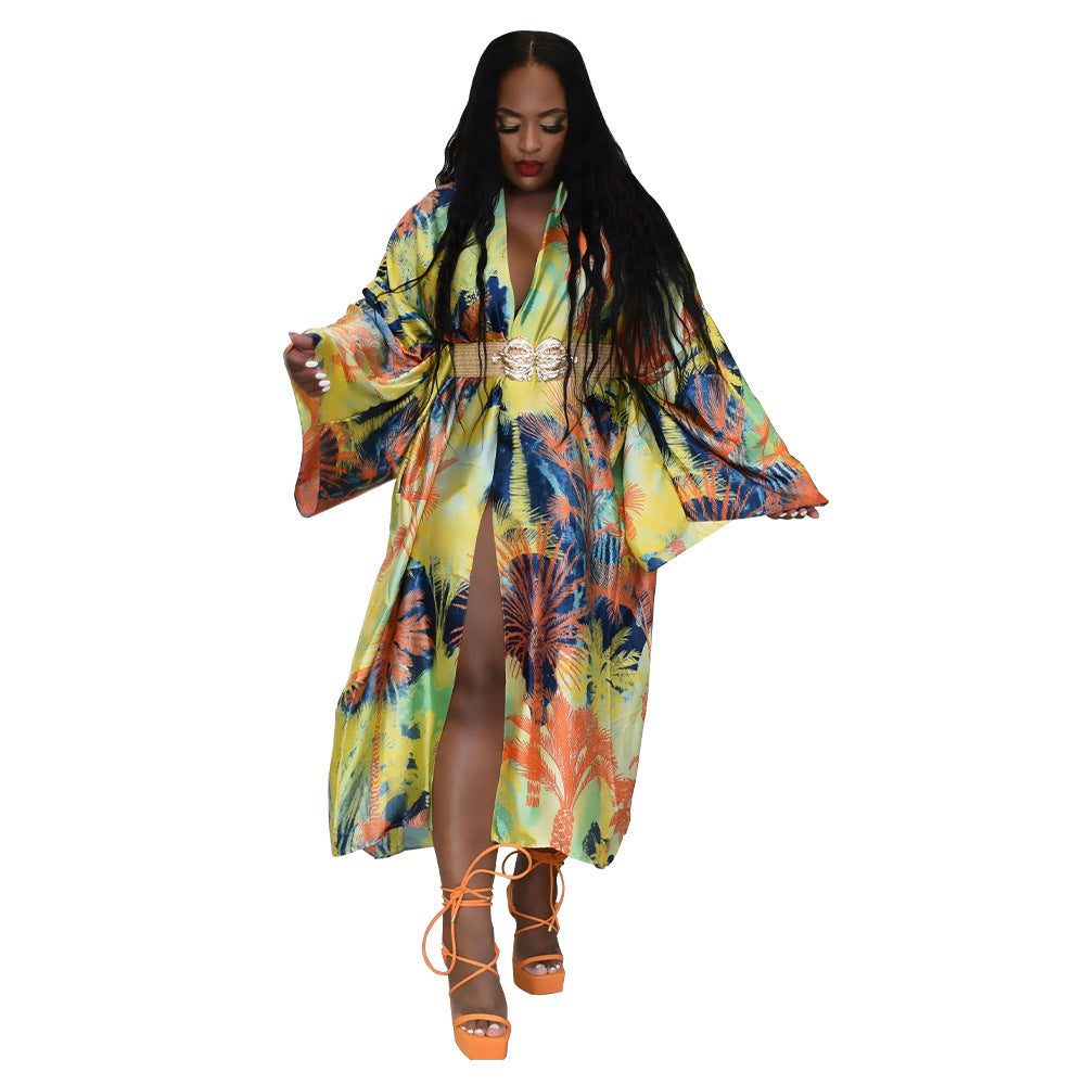 Women's Artificial Silk Fashion Casual Trench Coats