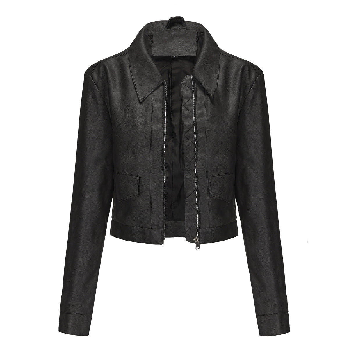Women's Thin Leather Long-sleeved Casual Fashion Jackets