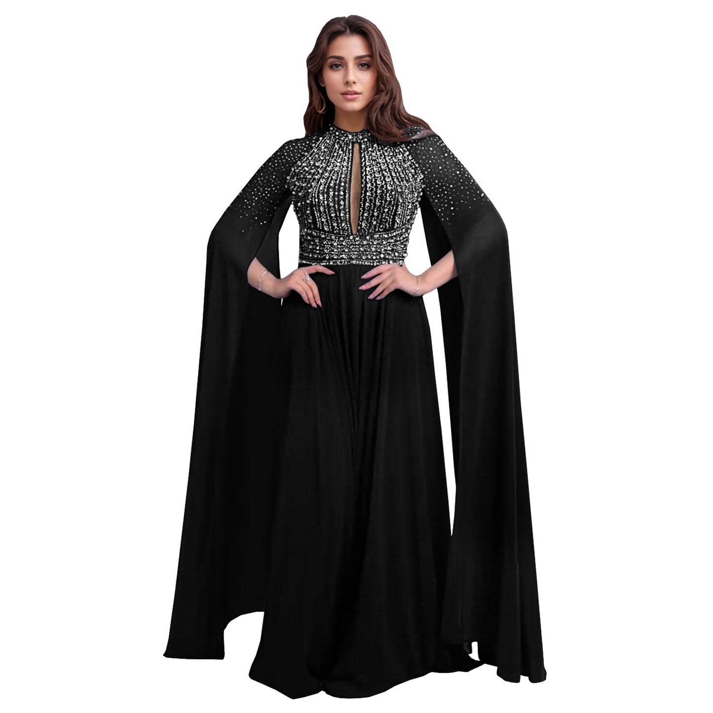 Women's Fashion Wear Elegant Rhinestone Sexy Dress Dresses