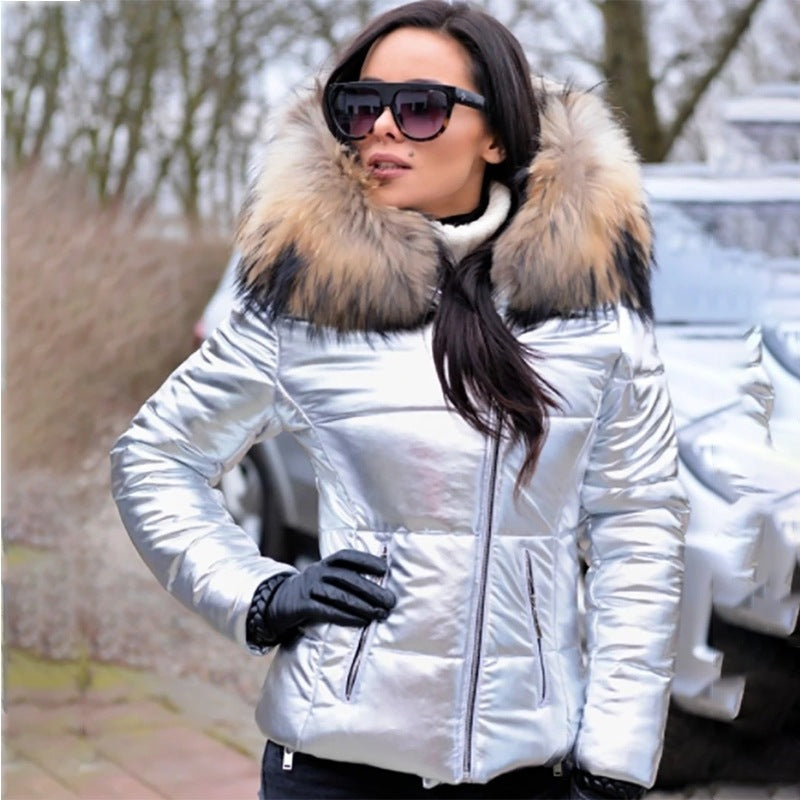 Women's Attractive Slouchy Fashion Down Cotton Coats