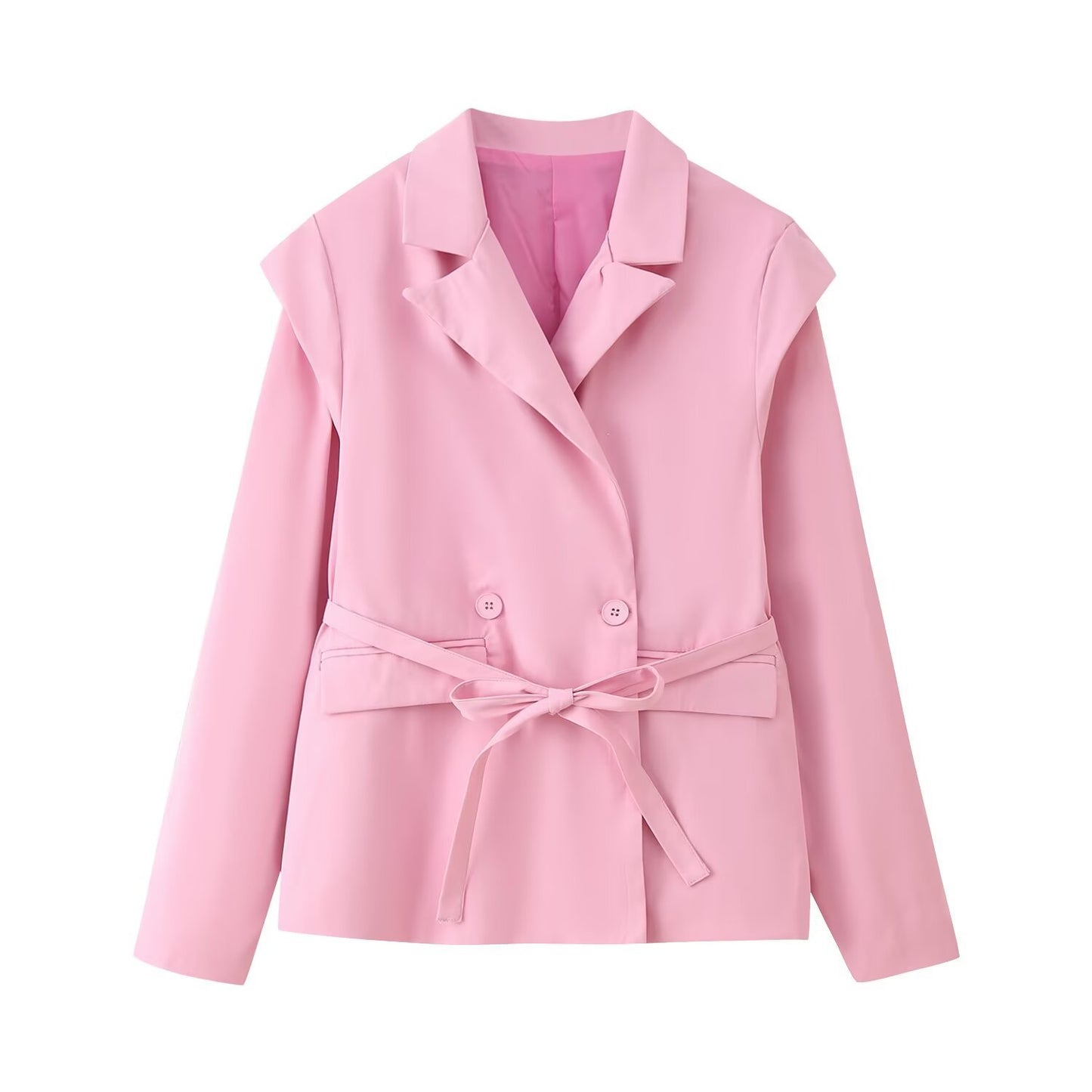 Women's Fashion Sweet Floral Collar Long Sleeve Blazers