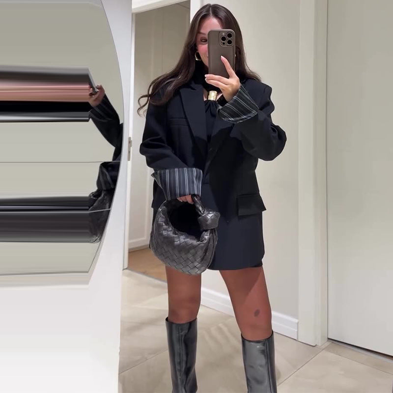 Women's Autumn Fashion Commuter Loose Long Sleeve Blazers