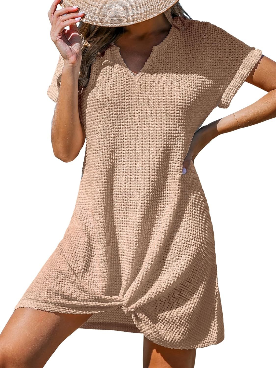 Women's Beach Sun Protection Casual Twist Dress Dresses