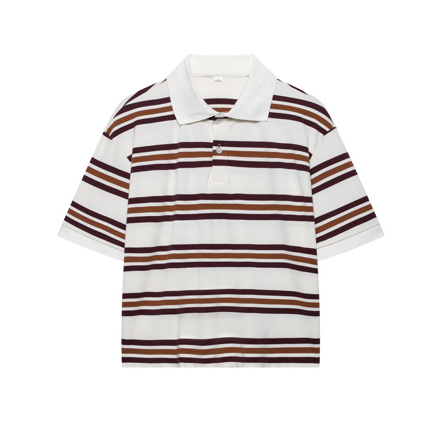 Women's Fashion Minimalist Preppy Style Striped Contrast Color Blouses