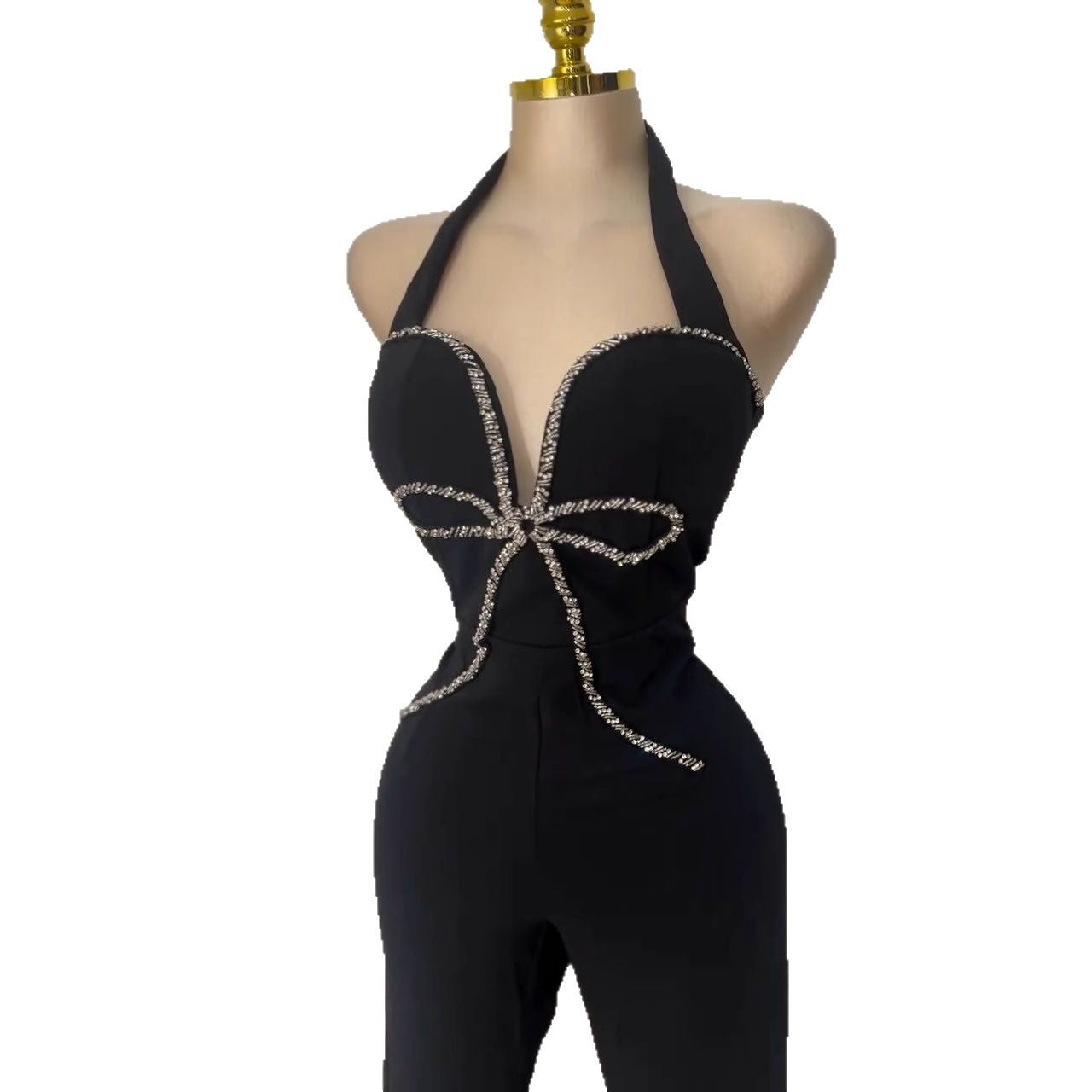 Women's Personalized Line Stitching Sleeveless Sports Fitness Pants