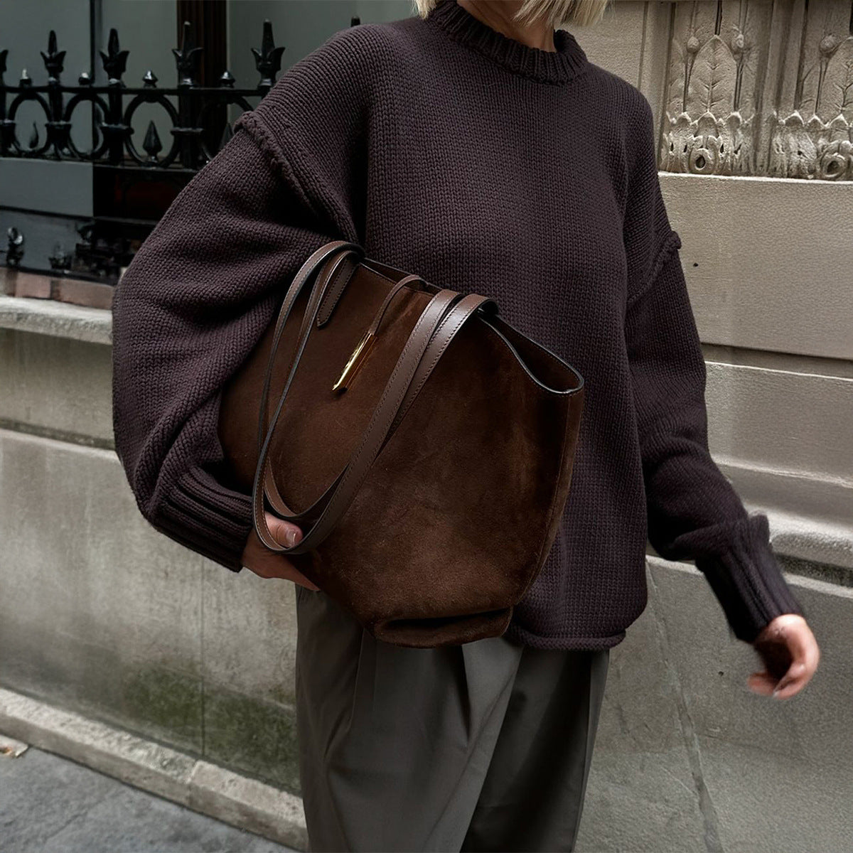 Women's Kai Kuo Lazy Vacation Versatile Wool Knitwear