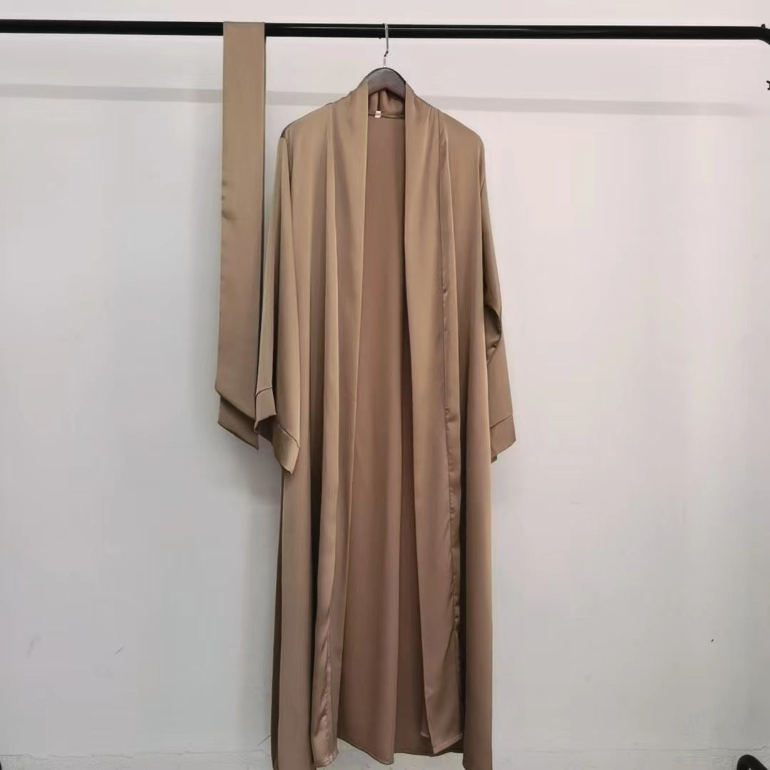Dopamine Dress Solid Color Elegant Robe Dresses