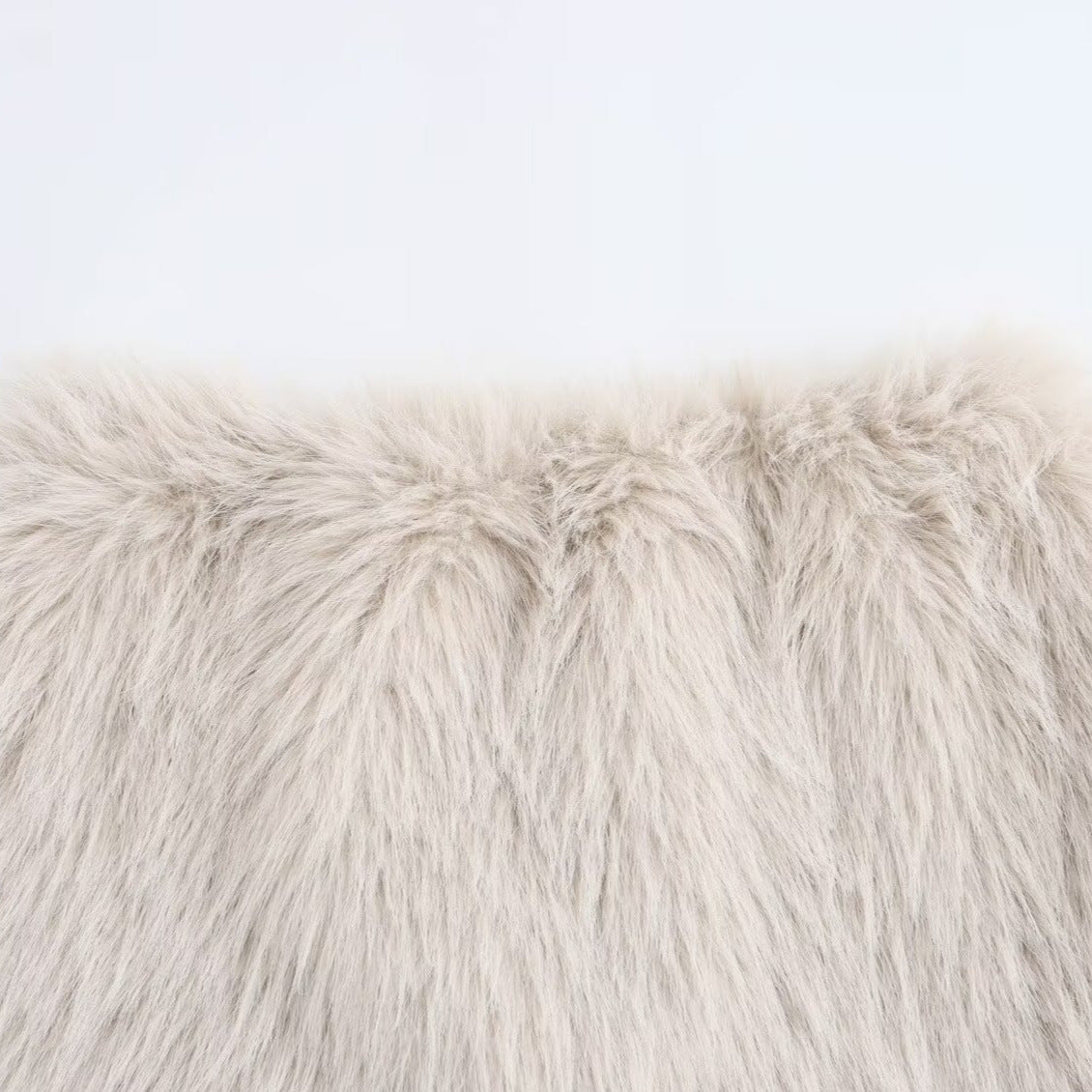 Women's Classic Fashion Furry Design Mini Skirts