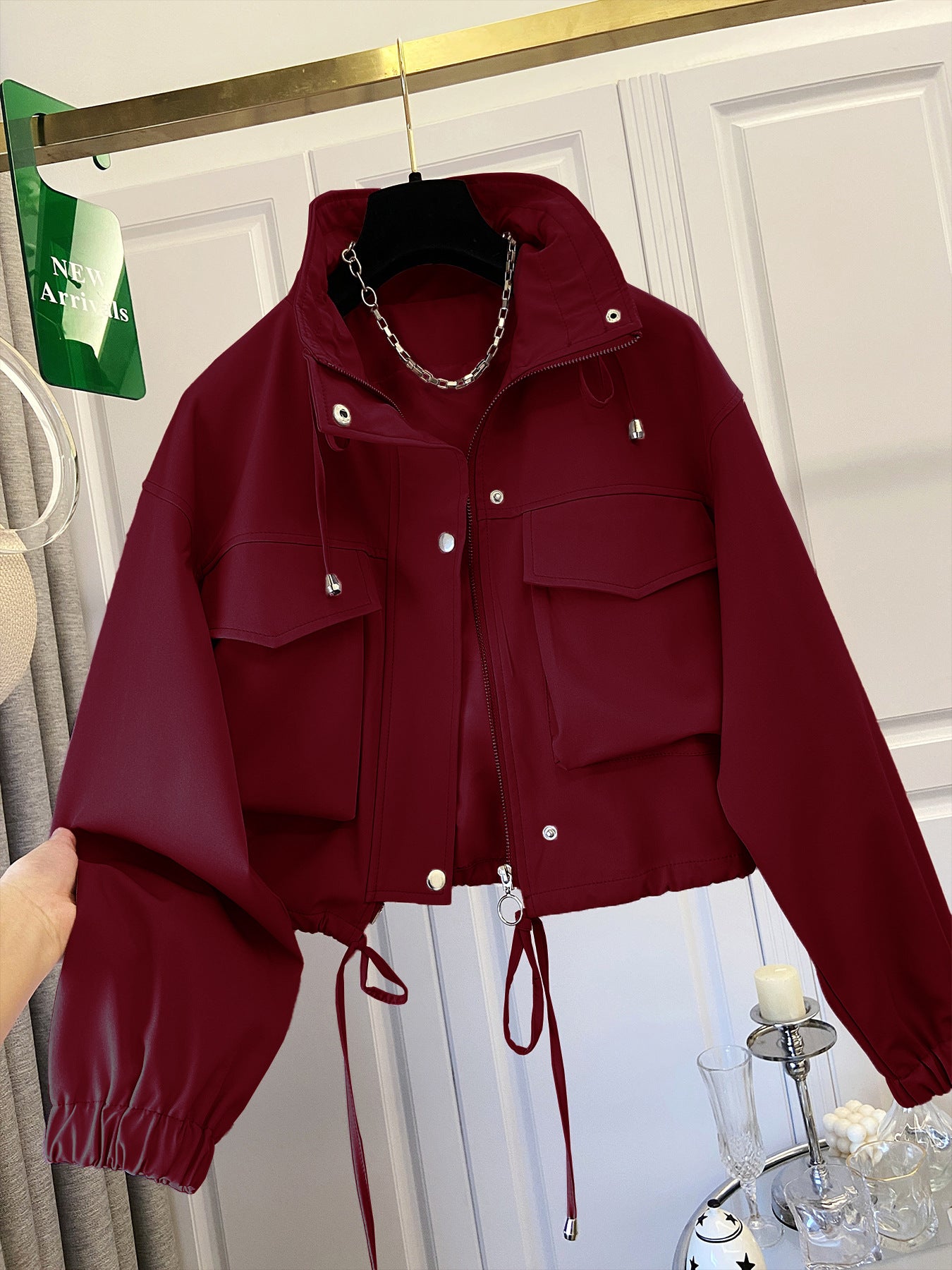 Women's Work Clothes Autumn Loose American Jackets