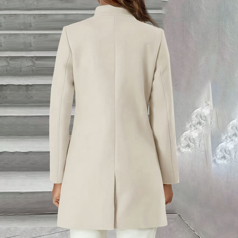 Spring Temperament Slim Fit Elegant Woolen Coats