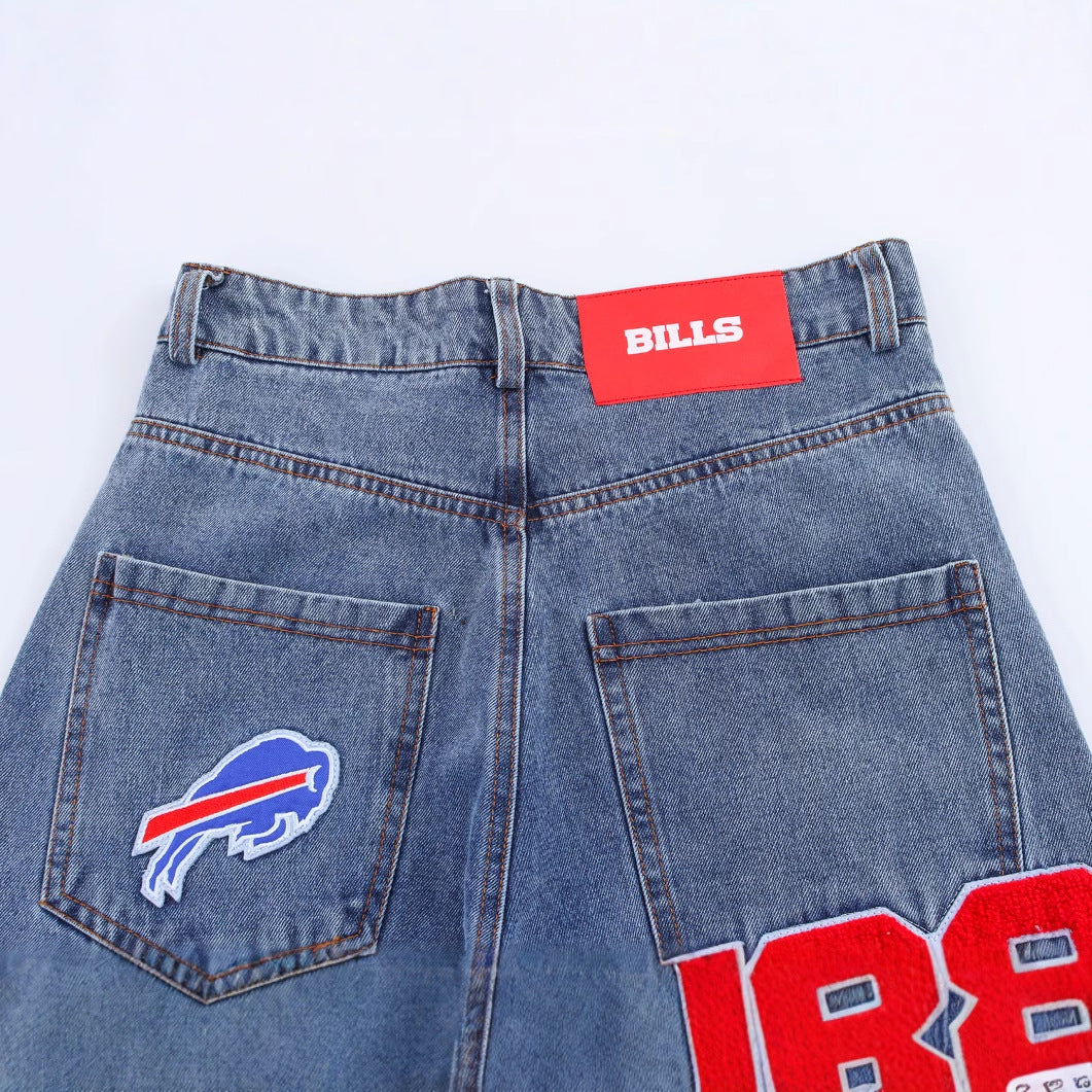 Beautiful Fashion Innovative Spring Decorative Loose Jeans