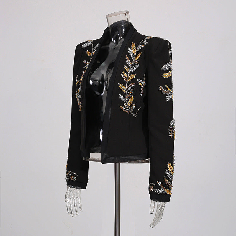 Women's French Royal Style High-grade Small Temperament Blazers