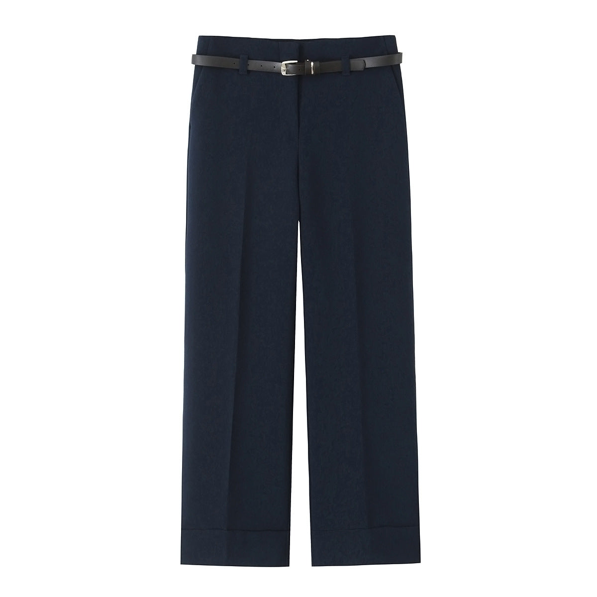 High Waist Slimming Curling Trousers With Pants