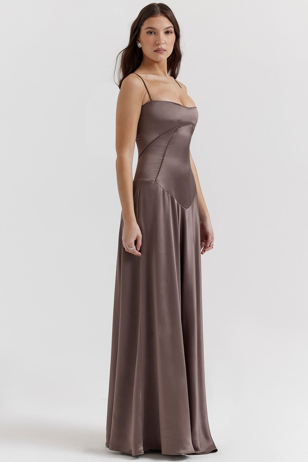 Women's Sling Dress Slim Fit Backless Maxi Dresses