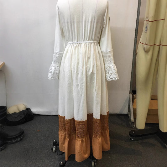 Women's Retro Western Cowgirl Ethnic Style Printed Dresses