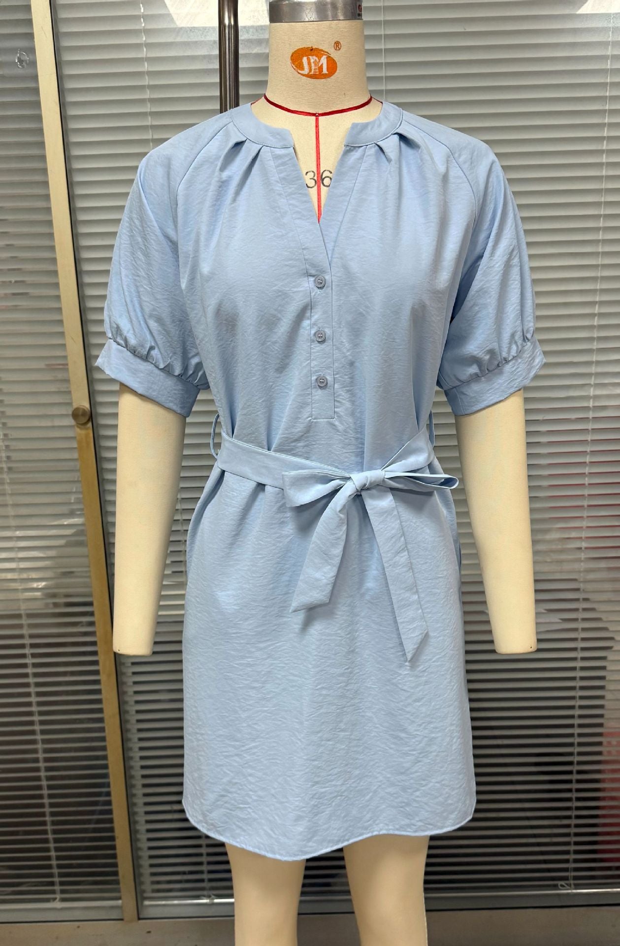 Creative Slouchy Women's Solid Color Casual Dress