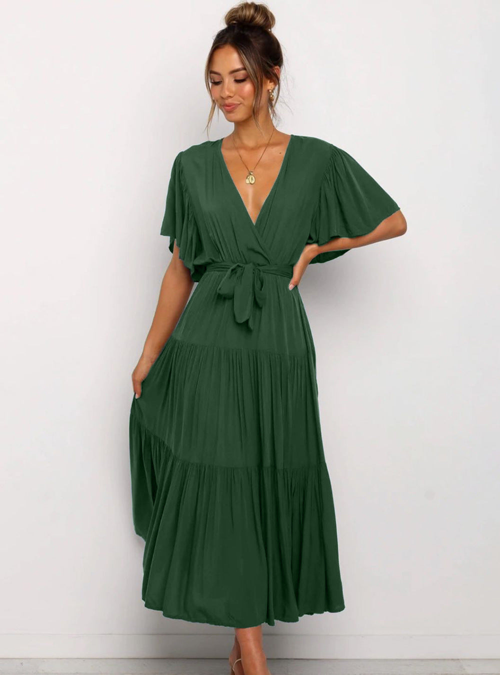 Women's One-piece Dress For Long Large Swing Dresses