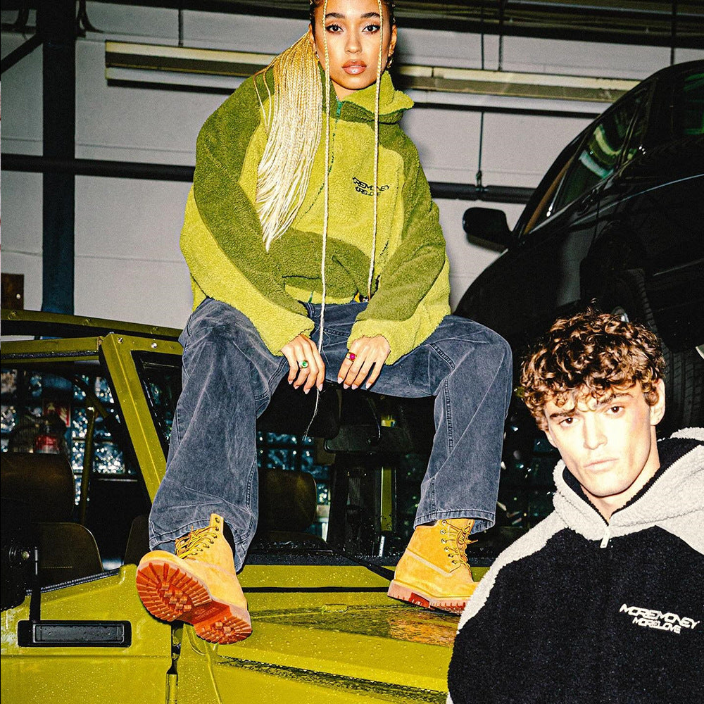 Women's & Men's & Funny Fashion Trendy Loose Color Sweaters