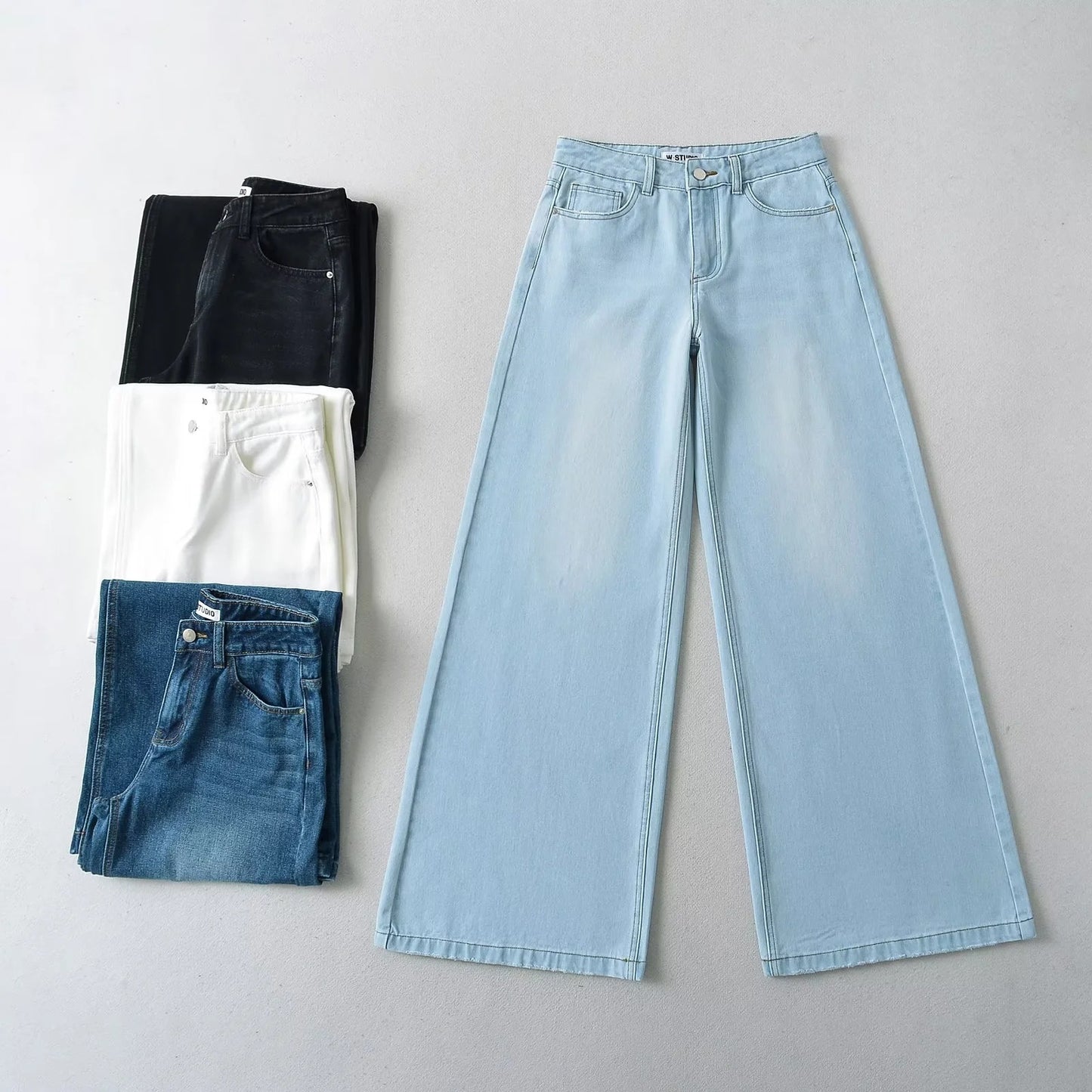 Women's American Hot Low Waist Loose Slimming Jeans