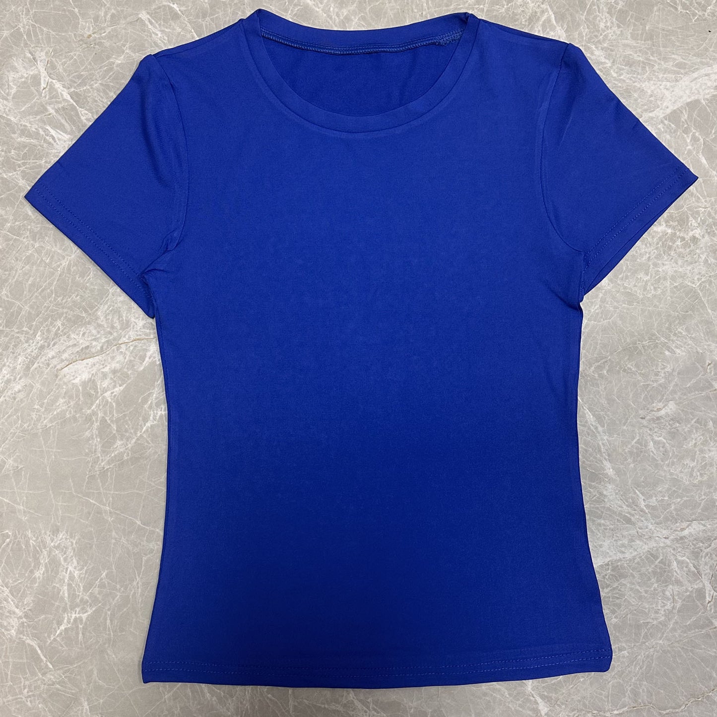Women's Solid Color Slim Pullover Street Wear Blouses