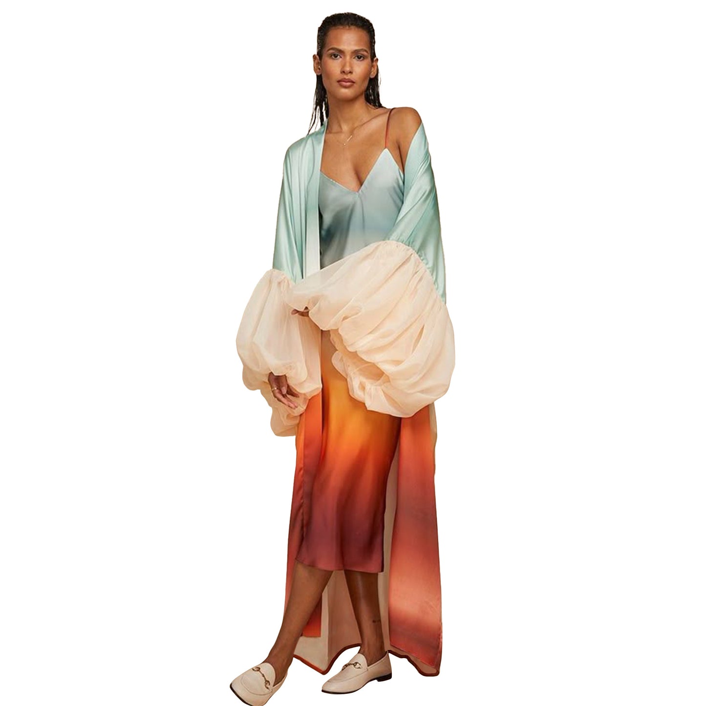 Women's Russian Seaside Holiday Sun Protection Shirt Coats