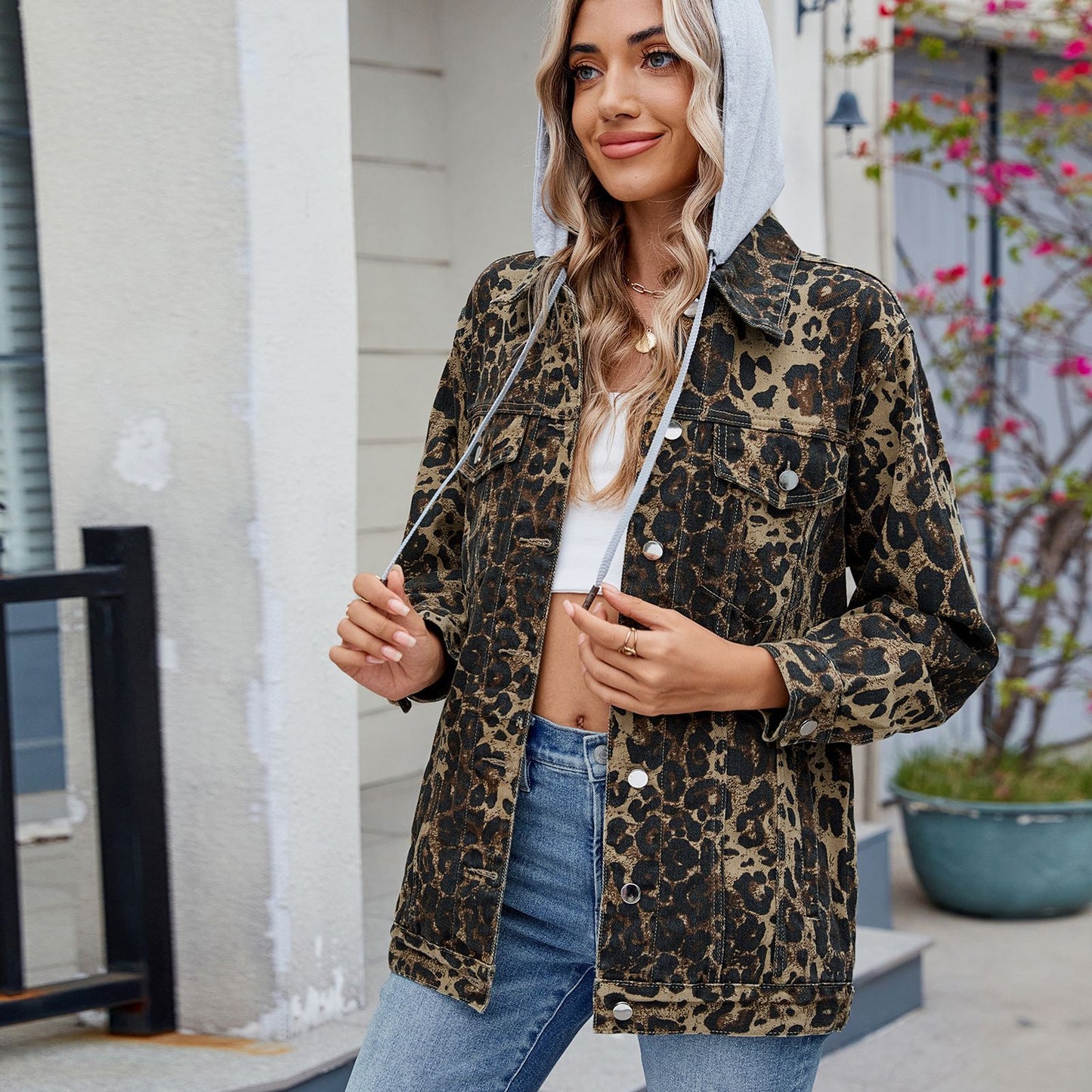 Women's Classic Retro Loose Denim For Tops
