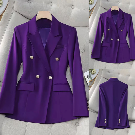 Women's Elegant High-grade Versatile Workplace Small For Blazers