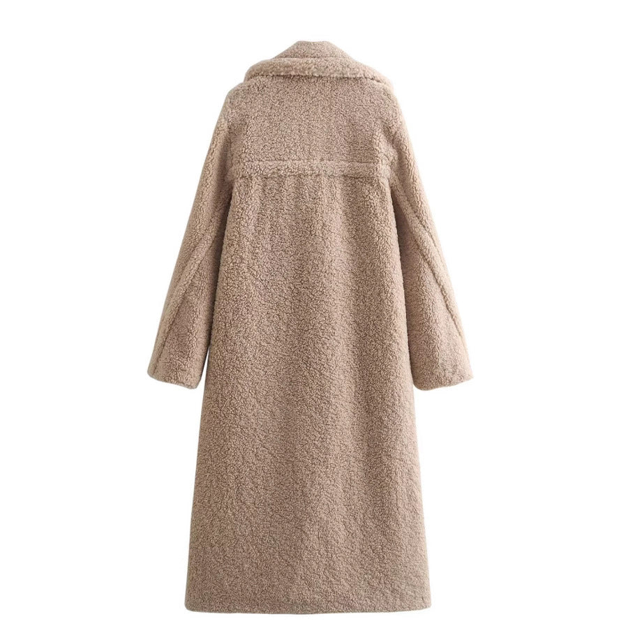 Women's Classy Fashion Street Fleece Warm Coats