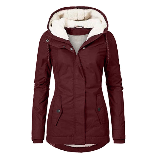 Women's Berber Fleece Cotton Veet Clothes Casual Coats
