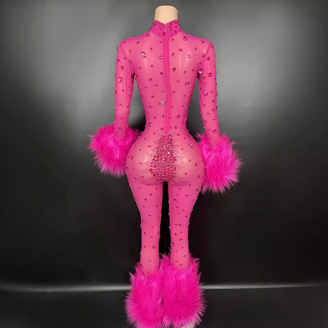 Sexy Personalized Fashion Week Catwalk Show Dress Jumpsuits