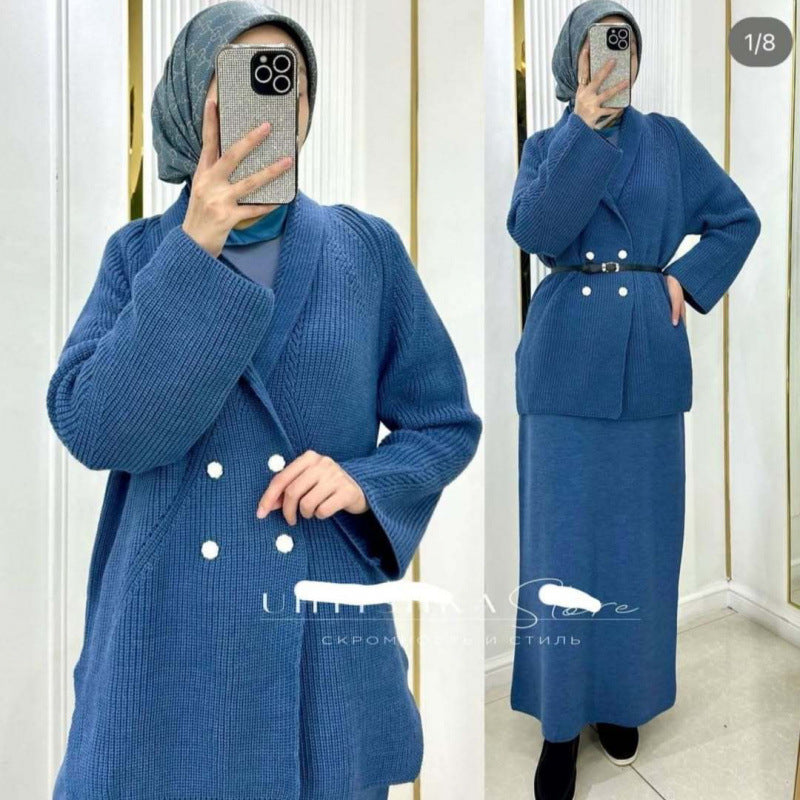 Women's Autumn Long Sleeve Fashion Casual Dress Sweaters