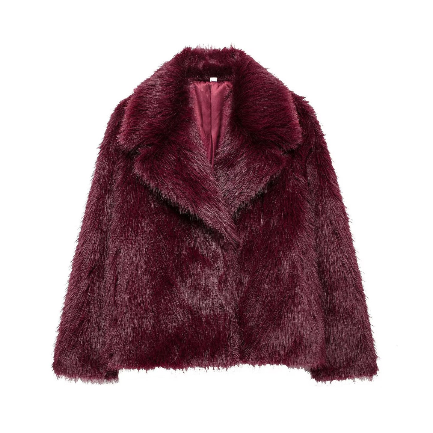Beautiful Attractive Autumn Artificial Fur Effect Jackets
