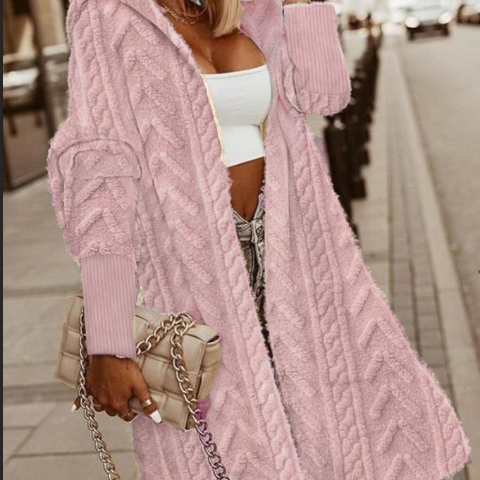 Women's Cool Classy Unique Jacquard Furry Sweaters