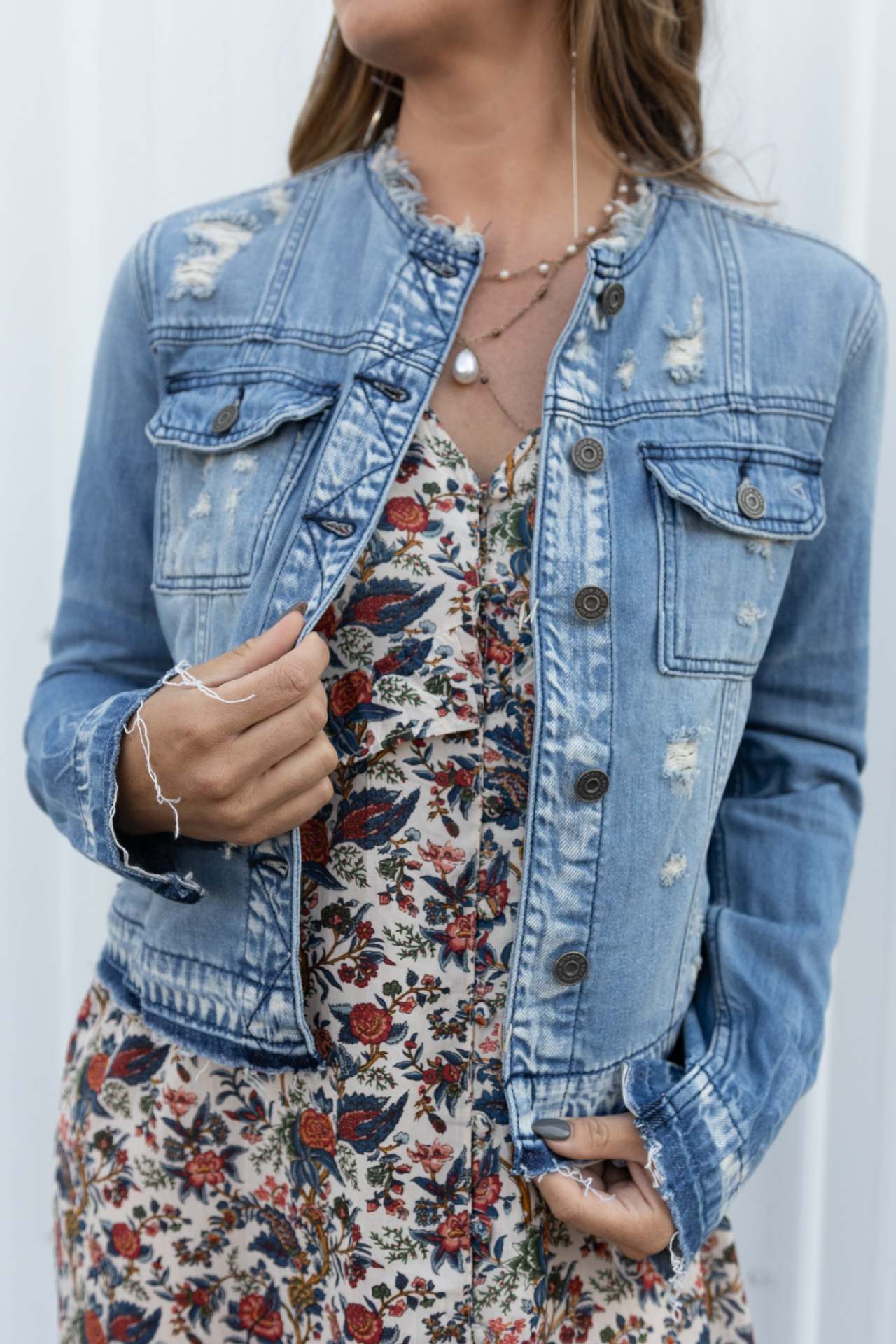 Women's Spring Long Sleeve Retro Denim For Jackets