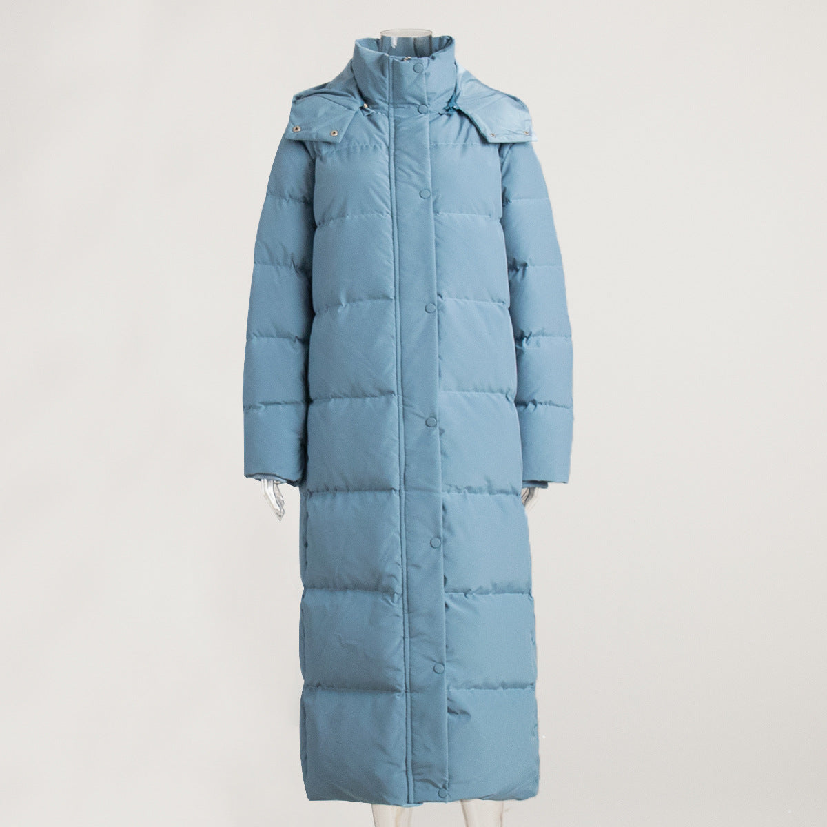 Women's Winter Thickened Long Section Down White Jackets