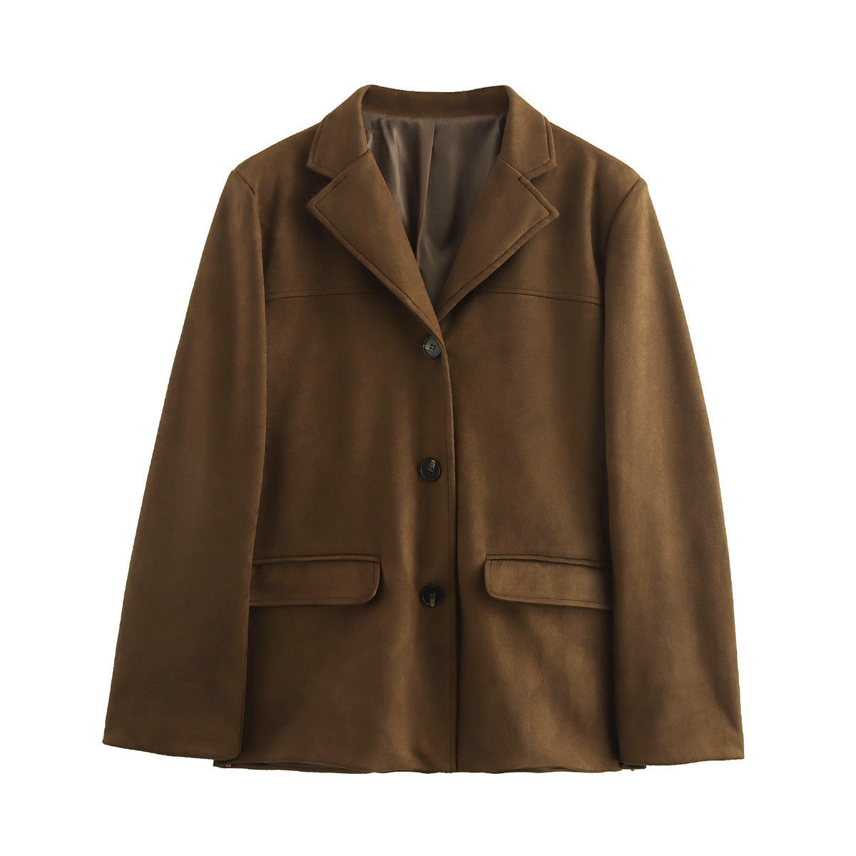 Women's Comfortable Classic Street Fashion Single-breasted Blazers