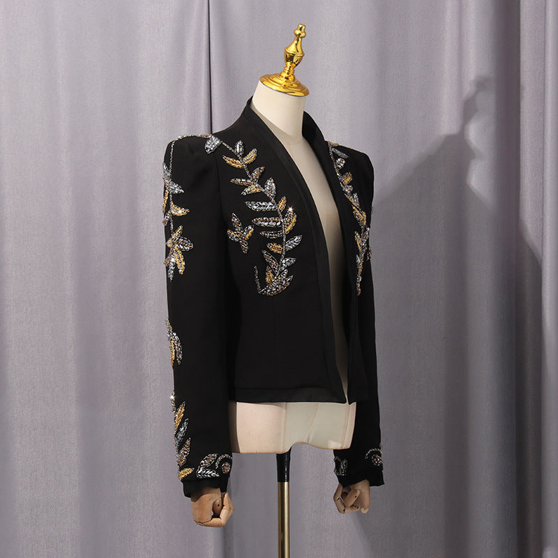 Women's Elegant Autumn Collage High Sense Small Blazers