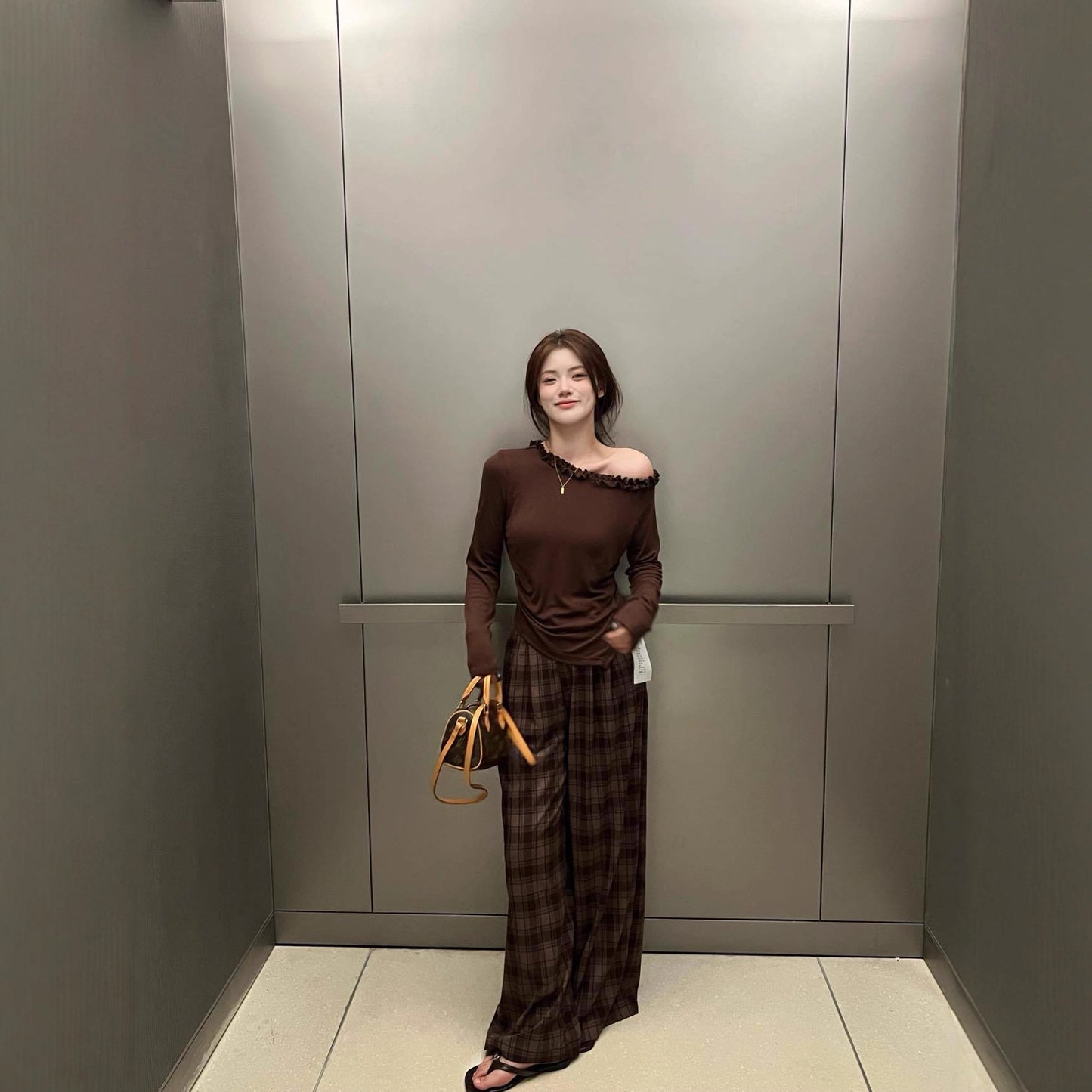 Italian Lace Shoulder Irregular Shirt Lattice Vests